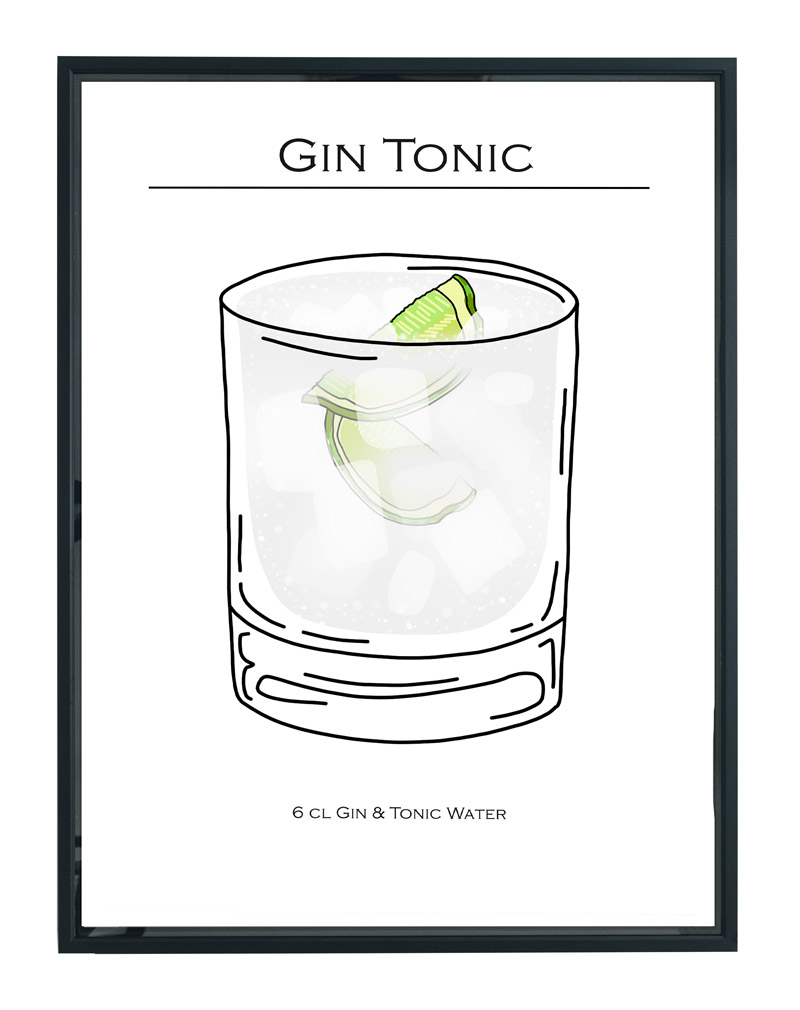 Gin Tonic Poster 1