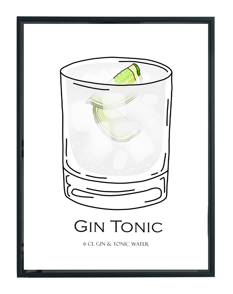 Gin Tonic Poster 2