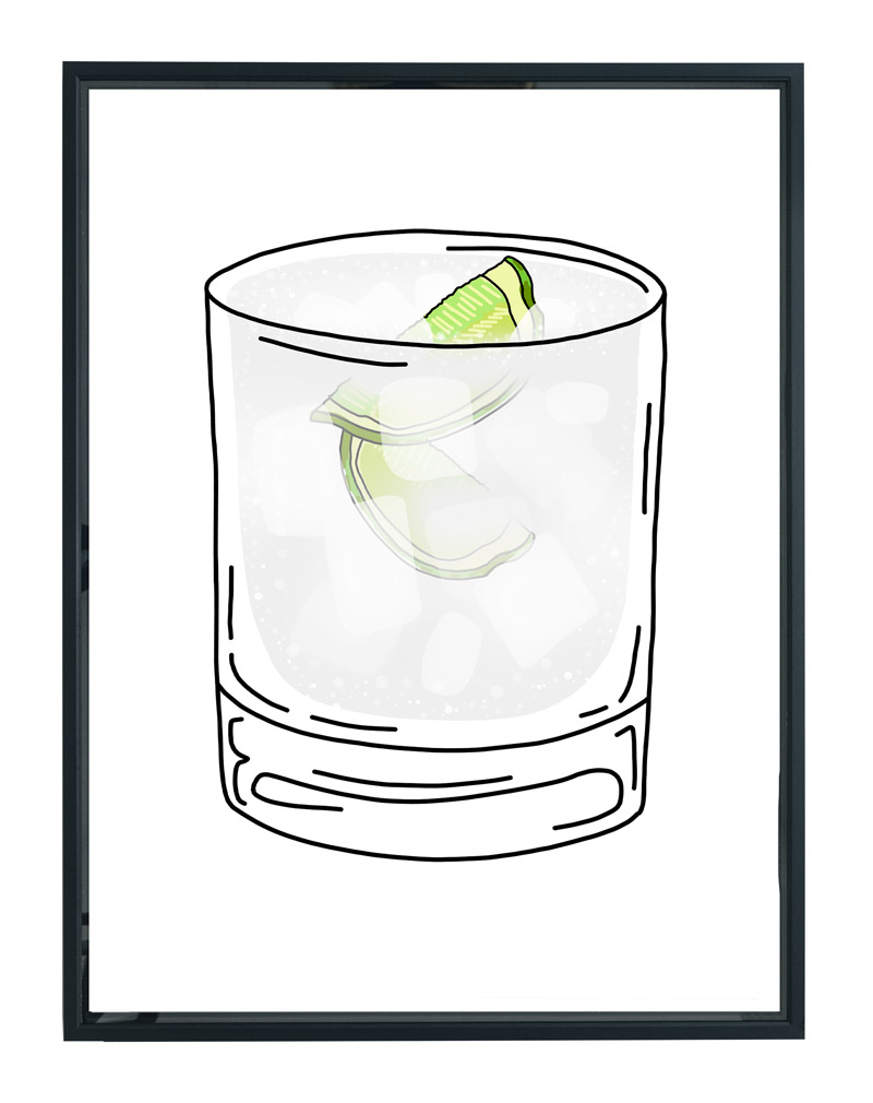 Gin Tonic Poster 4