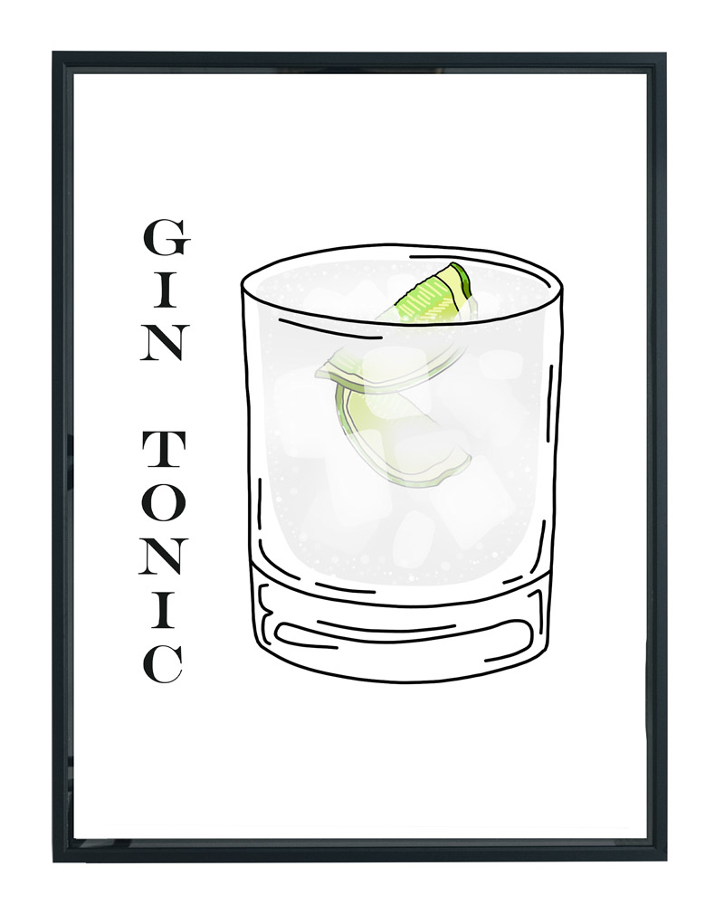 Gin Tonic Poster 5
