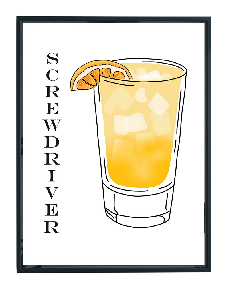 Screwdriver Cocktail poster 5