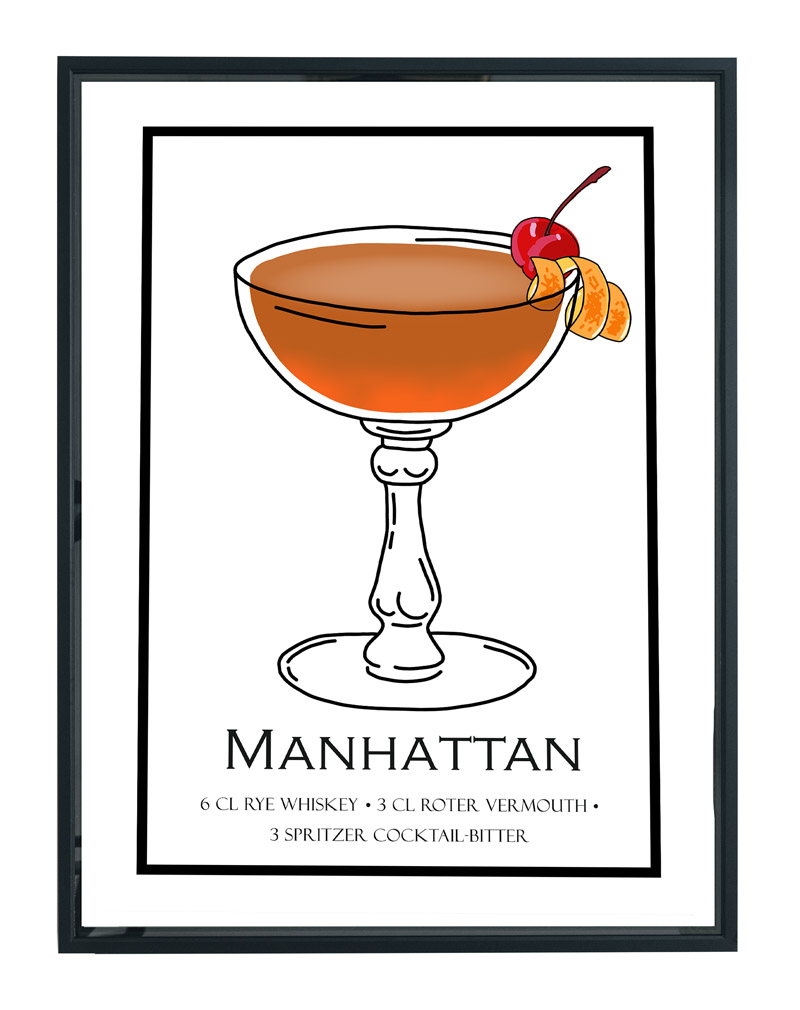 manhattan Cocktail poster 3